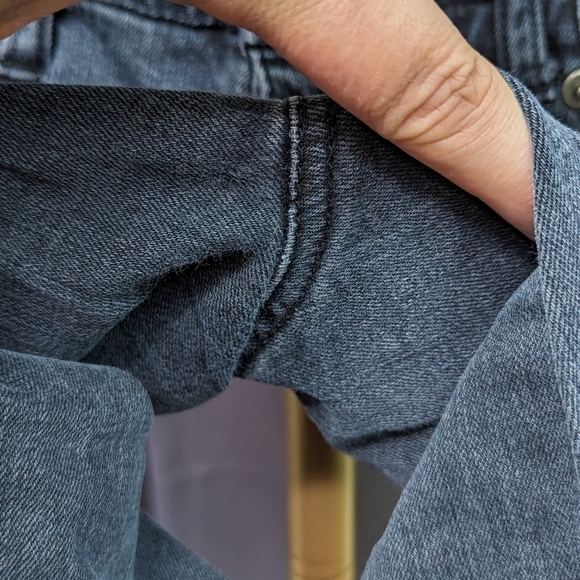 Wax Biker Style Skinny Jeans Sz 3 - Picture 5 of 11